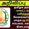 TNSRLM Recruitment 2024 DRP